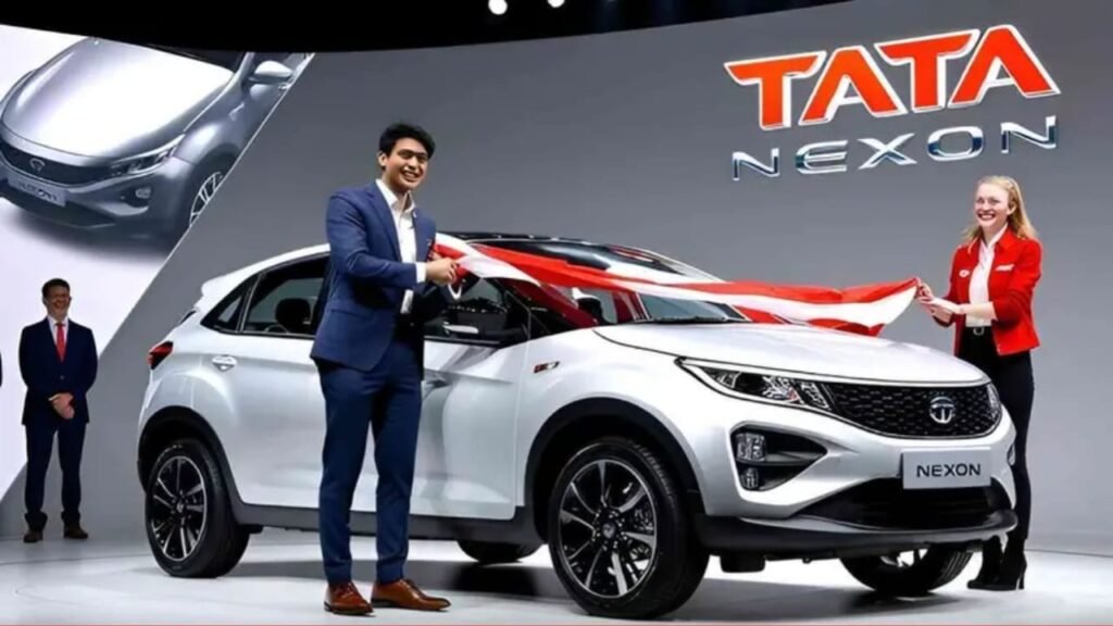 Buy Tata Nexon car – Fuel-Efficient 37 KMPL, Packed with Smart Features, Just ₹10,000 EMI Monthly!