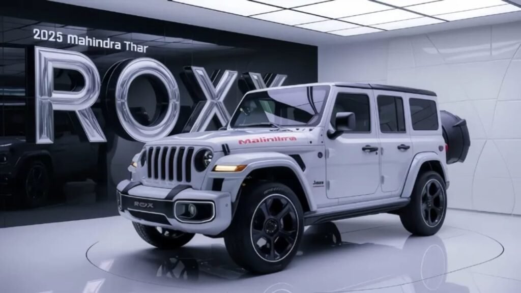 Mahindra Thar Roxx 2025 – 44KMPL Mileage, Bold Design & Budget Price with Just ₹1.5 Lakh Down Payment!
