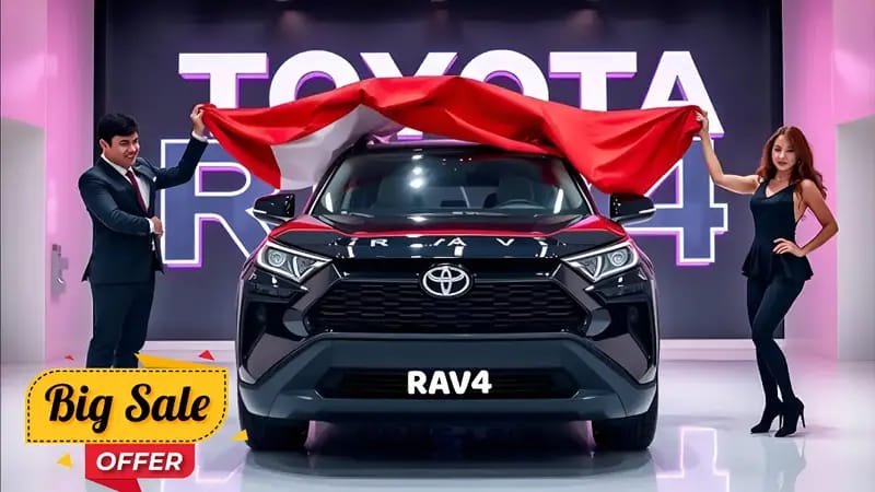 Toyota RAV4 2025 – Premium SUV Design, Powerful Engine, Smart Features & Price Starting ₹7 Lakh!