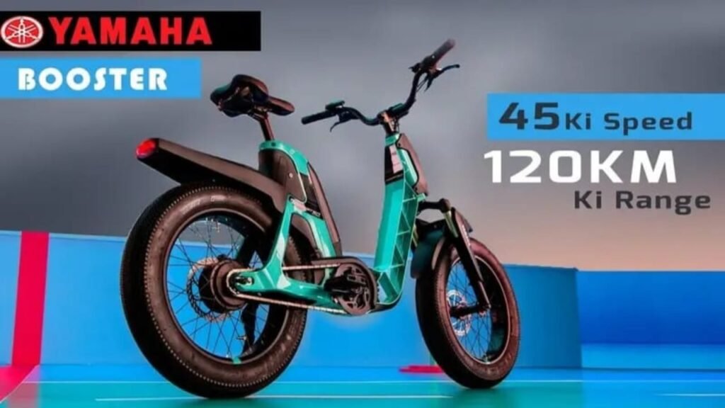 New Yamaha Electric Cycle 2025 – Stylish Design, 82KM Range, Fast Charging & Price Just ₹4,499!