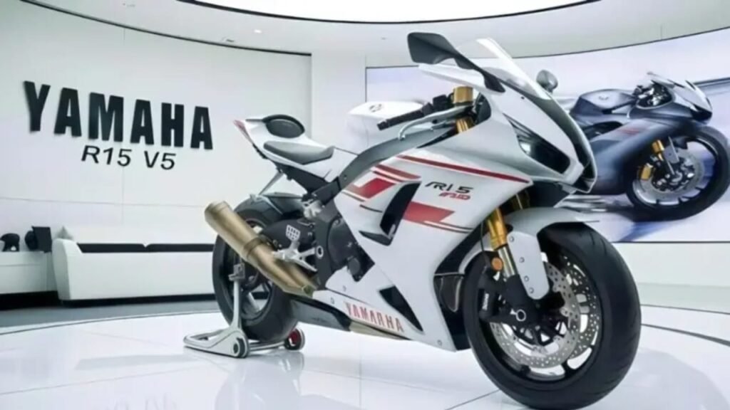 Yamaha Launches R15 V5 – 255cc Powerful Engine, Sporty Design & 60KMPL Mileage, Just ₹1.35 Lakh!